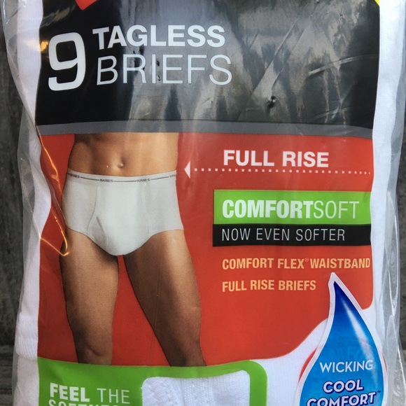 Hanes men’s briefs size XL Extra Large 9-pack - Picture 3 of 11